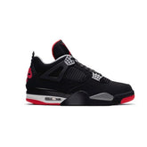 Jordan 4: O Ícone do Estilo e Performance na cor Preto com Vermelho e CInza - Masculino - Asah Store